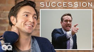 Successions Nicholas Braun Reacts To Greg Breaking Up With Tom  Action Replay [upl. by Tigdirb]