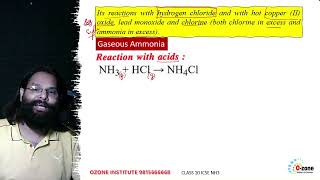 AMMONIA CLASS 10 ICSE Ammonia its preparation Manufacture by Haber’s Process Properties [upl. by Anisamot]