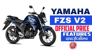 Yamaha fzs v2 price in nepal 2022 [upl. by Blackburn]