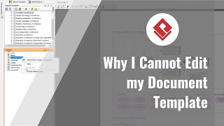 Why I Cannot Edit my Document Template [upl. by Lletnohs]