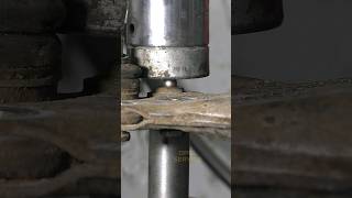 Quick removal of rivets from the suspension arm  advice from subscribers shorts [upl. by Anica19]