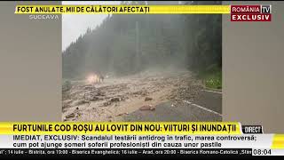 Cod roșu de furtuni în mai multe județe [upl. by Farhi]