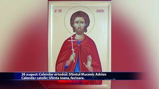 Sfinții zileiCalendar ortodox Sf Mucenic AdrianCalendar catolic Sf Ioana fecioara [upl. by Kiele]