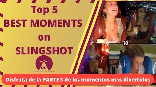 Top Best Moments on the SLINGSHOT Part 3 Censured Moments Girls Passin Out 2022 funny screamers park [upl. by Asilam101]