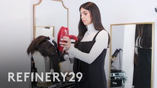 Styling Wigs For Orthodox Jewish Women  Hair Me Out  Refinery29 [upl. by Dihahs]