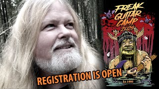 Freak Guitar Camp 2024  open for registration [upl. by Neelhtac]