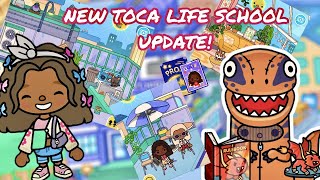 🏫 ⭐ NEW OK STREET HIGH SCHOOL TOCA LIFE WORLD ⭐ [upl. by Nyllaf]