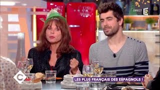 Victoria Abril et Agustín Galiana les plus Français des Espagnols  C à Vous  18012018 [upl. by Angel]