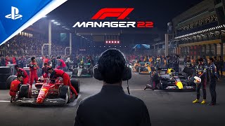 F1 Manager 2022  Gameplay Trailer  PS5 amp PS4 Games [upl. by Aliuqa]