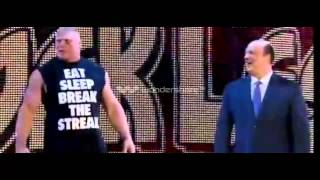 Brock Lesnar Entrance Pyro Fail Monday Night Raw 07042014 [upl. by Innaig]