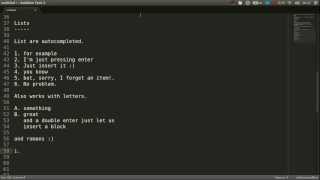 reStructuredText made easy in SublimeText [upl. by Ahsyle]