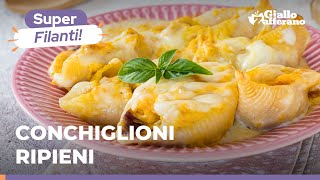 CONCHIGLIONI RIPIENI di ZUCCA SALSICCIA e RICOTTA Un primo esplosivo dal ripieno filante e gustoso [upl. by Ik]