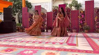 Amazing peformance girls on dola re  mehandi dance  sangeet dance  wedding dance  engagement [upl. by Etnovert]