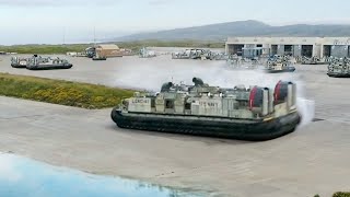 Inside US Navy Facility Repairing Massive Drifting Hovercrafts [upl. by Trotta788]