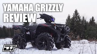 Full Review of the 2019 Yamaha Grizzly 700 EPS SE [upl. by Refennej]