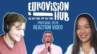 Portugal  Eurovision 2019 Reaction Video  Conan Osíris  Telemóveis [upl. by Yrkcaz]