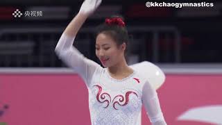 Deng Yalan 1st  2021 CHN Nationals Chengdu  Gymnastics Leotard Fashion Show [upl. by Trebloc]