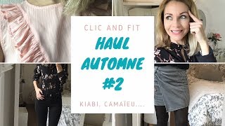 ♡ HAUL AUTOMNE 2  Clic amp Fit amp bons plans [upl. by Amahcen]