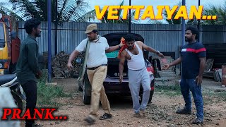 Vettaiyan Prank  Prankster rahul amp azar  comdey Videos [upl. by Nylyoj465]