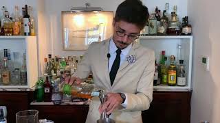 Vincenzo Civita from Picteau Cocktail Bar Florence Vieux Carré [upl. by Goodard]