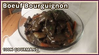 Recette du boeuf bourguignon [upl. by Ehrman495]