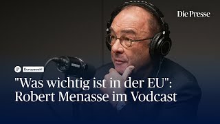 „Das ist keine Kriegstreiberei“ Robert Menasse und die Kritik an der EU [upl. by Hgielrac]