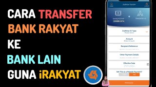 Cara Transfer Bank Rakyat Guna iRAKYAT [upl. by Meek509]