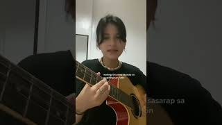 Awitin Mo at Isasayaw ko  VST amp Co Guitar Cover By Christine [upl. by Kallista]