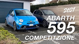 Abarth 595 Competizione 180 hp  Record Monza exhaust exterior  interior walkaround amp drive [upl. by Sanbo]