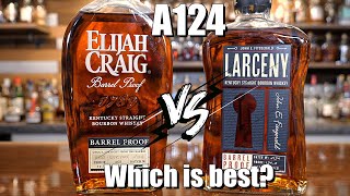 Elijah Craig vs Larceny Barrel Proof A124  Which is better [upl. by Gibb]