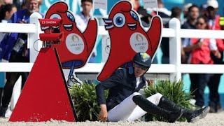 Henrik von Eckermann showjumper in tears as he explains why his horse crashed missed a Medal [upl. by Runck189]