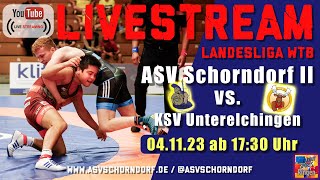 20231104  WRVLandesliga  ASV Schorndorf II  KSV Unterelchingen [upl. by Loftis]