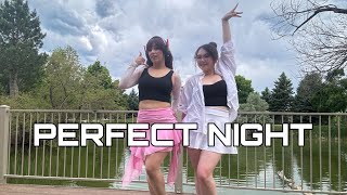 LE SSERAFIM PERFECT NIGHT cosplay dance cover KPOP [upl. by Akselaw]