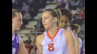 USO Mondeville Basket Saison 201415  Marine JOHANNES  8 [upl. by Olnek]