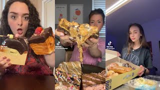 DESSERT MUKBANG  TIKTOK FOOD COMPILATION [upl. by Cari583]