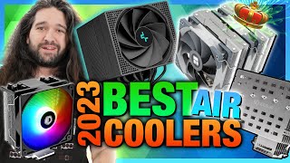 Best CPU Air Coolers Weve Reviewed 2023 Thermals Mechanical Design amp Value [upl. by Attelrak]