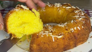 Soft spongy cake recipe  Only 5 minutes recipe [upl. by Annaerb]