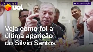 Silvio Santos morre aos 93 anos reveja a última aparição pública do apresentador [upl. by Birchard192]