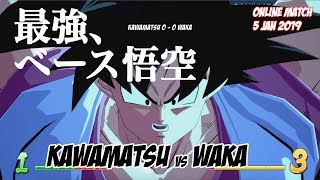 Kawamatsu vs Waka  DBFZ Online Match 5 Jan 2019 [upl. by Acissehc]