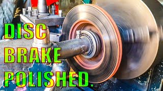 Polished brake rotors  Remove Rust On Brake Discs Rotors [upl. by Aerahs29]