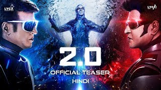 20  Official Teaser Hindi  Rajinikanth  Akshay Kumar  A R Rahman  Shankar  Subaskaran [upl. by Eob]