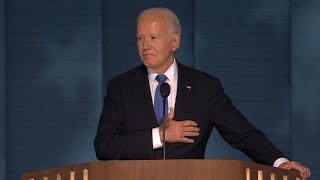 Biden Receives 4Minute Standing Ovation at Chicago DNC [upl. by Arondel539]