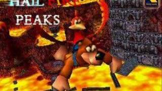 BanjoTooie Music Hailfire Peaks Lava Side [upl. by Lucita]