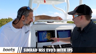 Simrad NSS evo3 With IPS Screen Technology First Look Video [upl. by Warfeld638]