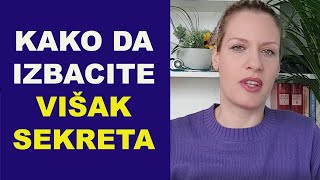 Kako da izbacite VIŠAK SLUZI sekreta iz disajnih puteva  BONUS recept dr Bojana Mandić [upl. by Volpe387]