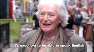 Is The Irish Language Important  Little Cinema Seachtain Na Gaeilge Vox Pop [upl. by Denoting]