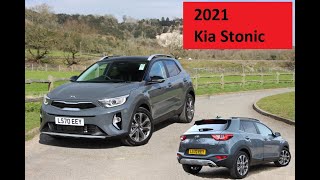 2021 Kia Stonic  Mild Hybrid Driving amp Features [upl. by Aylmer925]