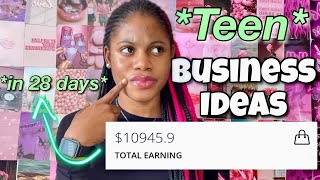 💲 20 SMALL BUSINESS IDEAS 💰  for teenagers [upl. by Kam383]