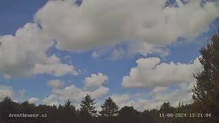 Timelapse weerstation Gasselternijveenschemond 11082024 [upl. by Jarl]