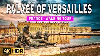 Palace of Versailles  Walking Tour Through the Opulent Rooms  Paris France20234K with Caption [upl. by Dunstan]